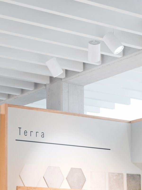 Showroom Marca Corona, Exhibition Design, project, interior, Deferrari Modesti