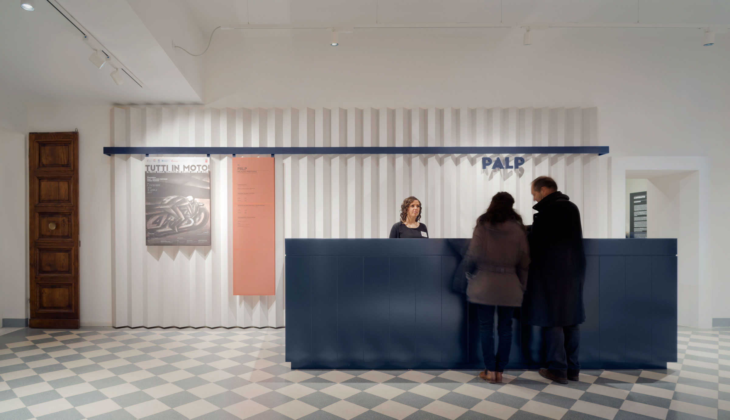 Palp, Palazzo Pretorio, Pontedera, deferrari modesti, interni, spazio espositivo