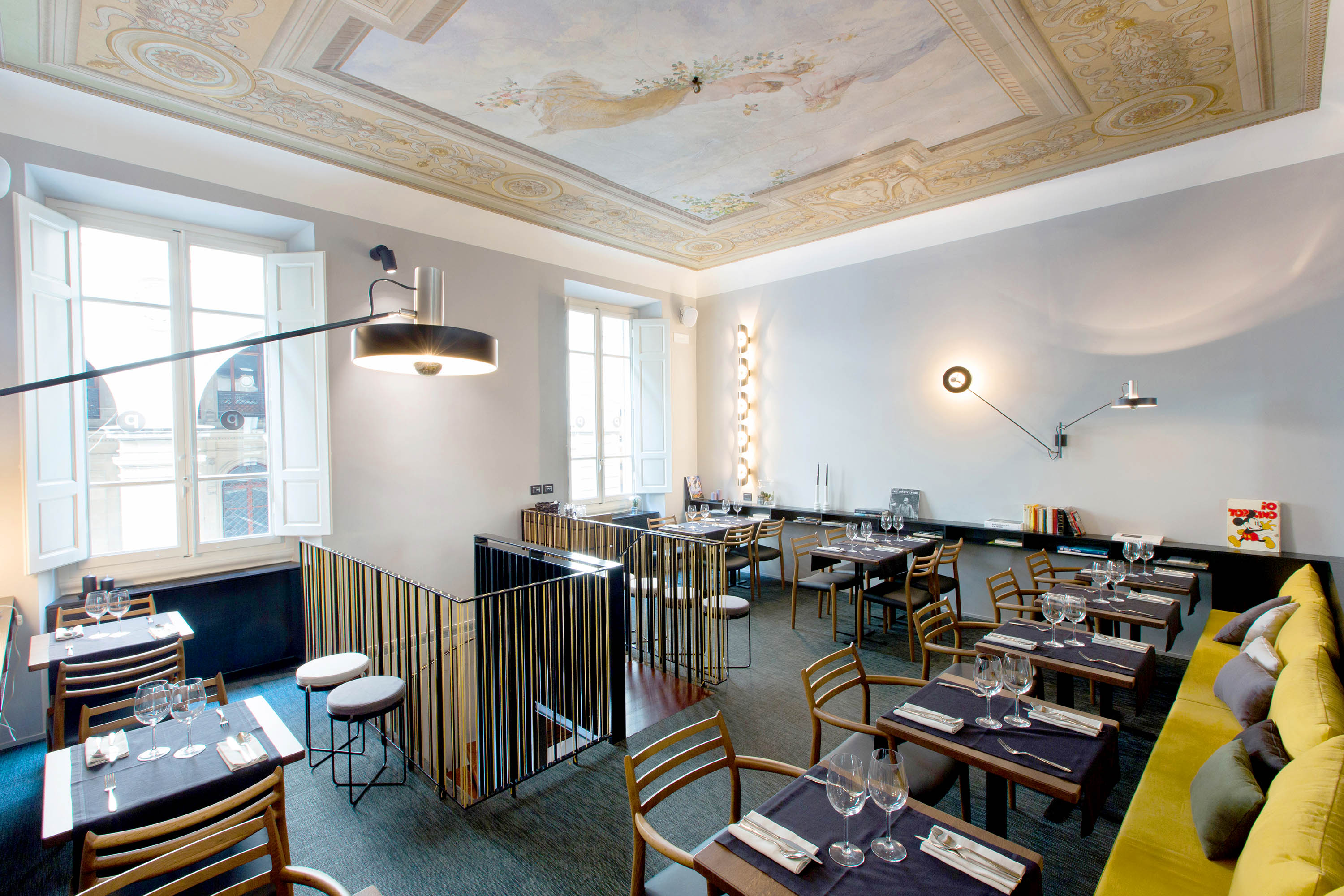 La Petite, Firenze, deferrari modesti, interni, bar ristorante, Dehor, suolo pubblico,