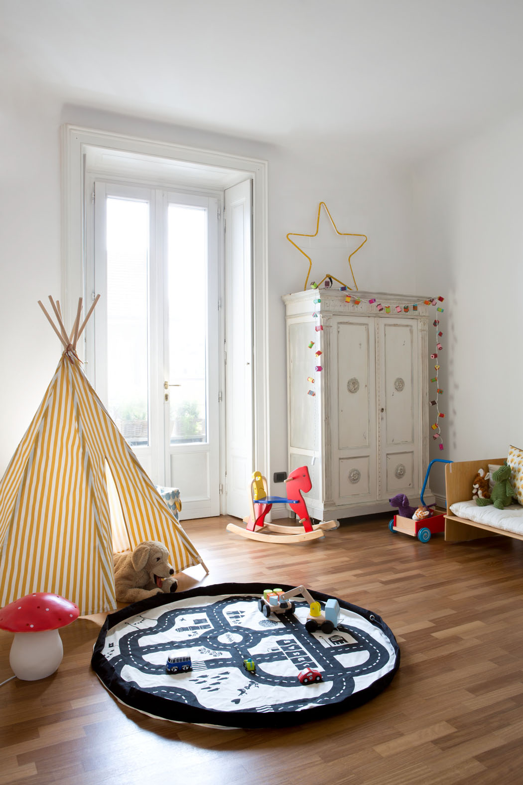 Casa MF, Interior Design, Ristrutturazione, Progetto, Deferrari Modesti, Camera da Letto, Firenze, Milano