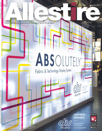 Rivista Allestire, Showroom Marca Corona, Progetto, Deferrari Modesti