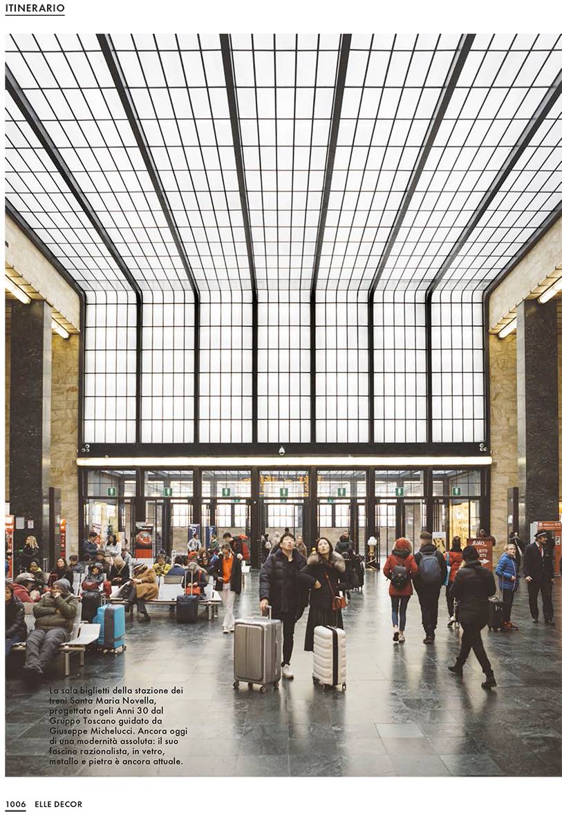 Elle Decor, Libreria Brac, rinascimento fiorentino, Deferrari Modesti