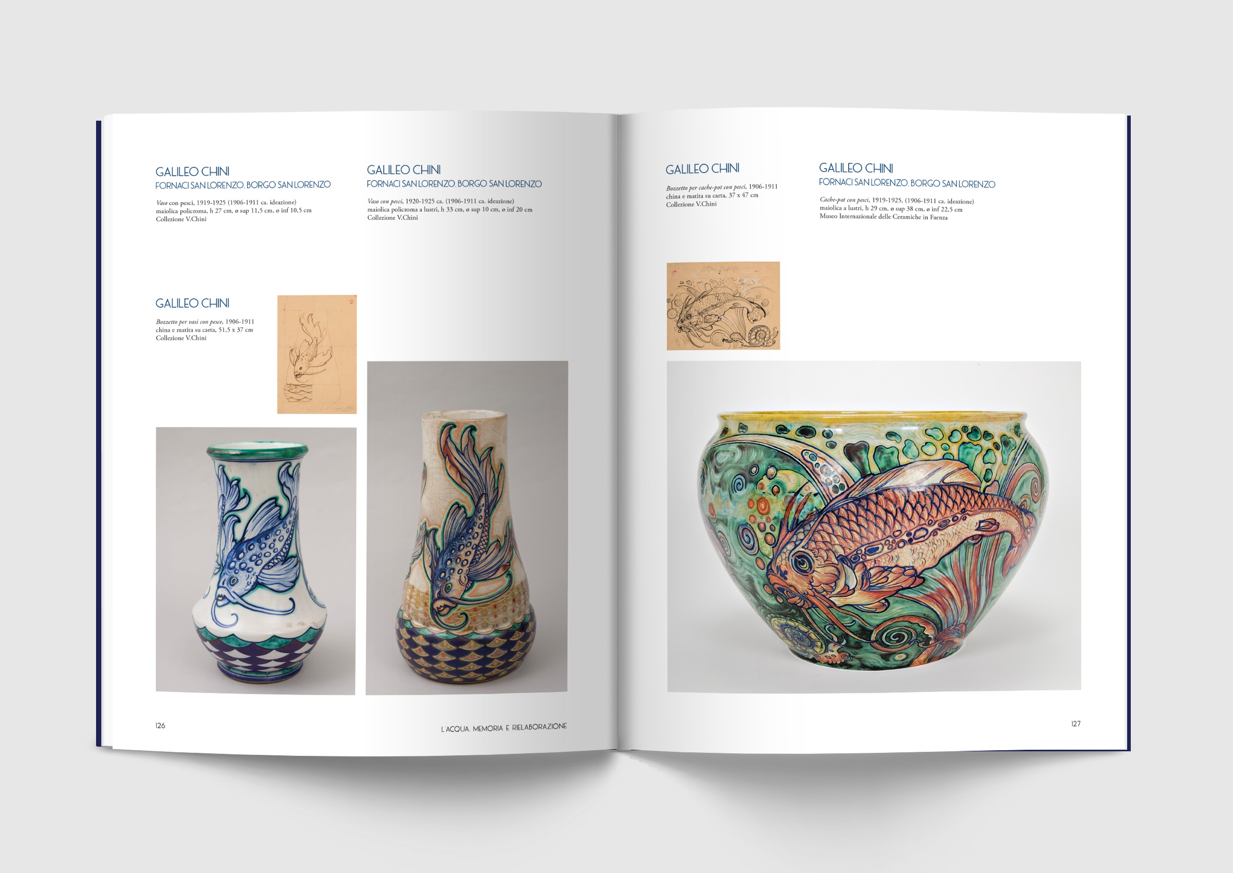 Catalogo Mostra, Galileo Chini, Palp, Pontedera, Design Deferrari modesti