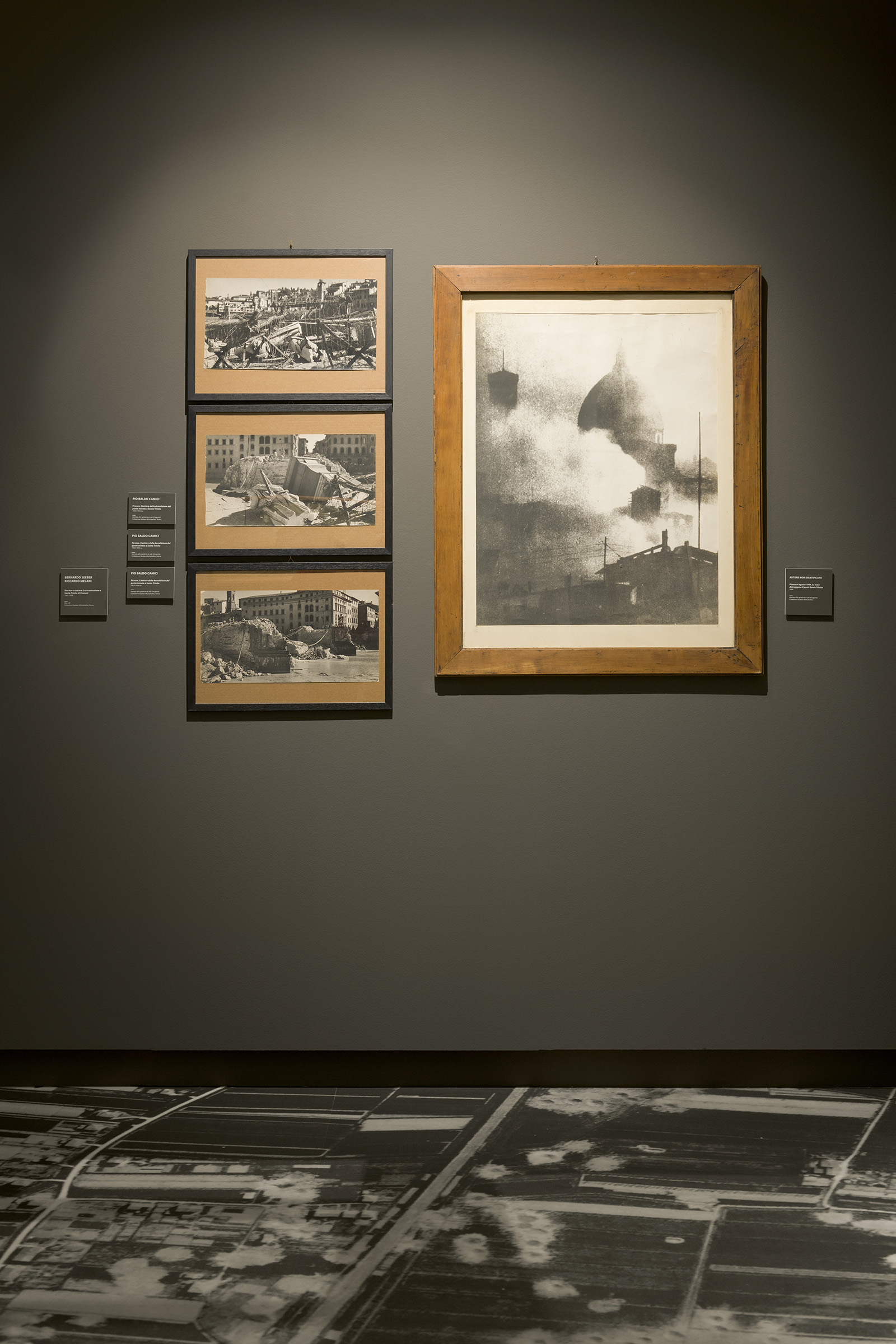 Palp, Arcadia e Apocalisse, Palazzo Pretorio Pontedera, Allestimento, Deferrari Modesti, Ponte Santa Trinita, Ricostruzione, Bombardato, Seeber Michahelles
