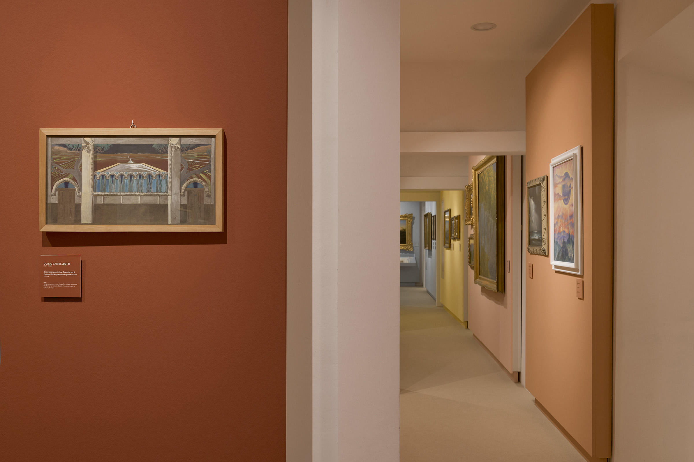 Palp, Arcadia e Apocalisse, Palazzo Pretorio Pontedera, Allestimento, Deferrari Modesti, THAYAHT, ERNESTO MICHAHELLES, Duilio Cambellotti