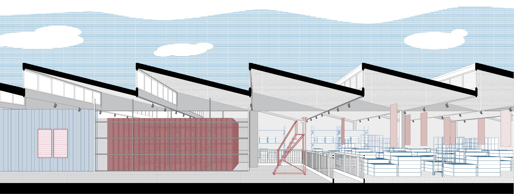Targetti HUB, TH01, Florence, Allestimento, Interior Design, Deferrari Modesti, Targetti