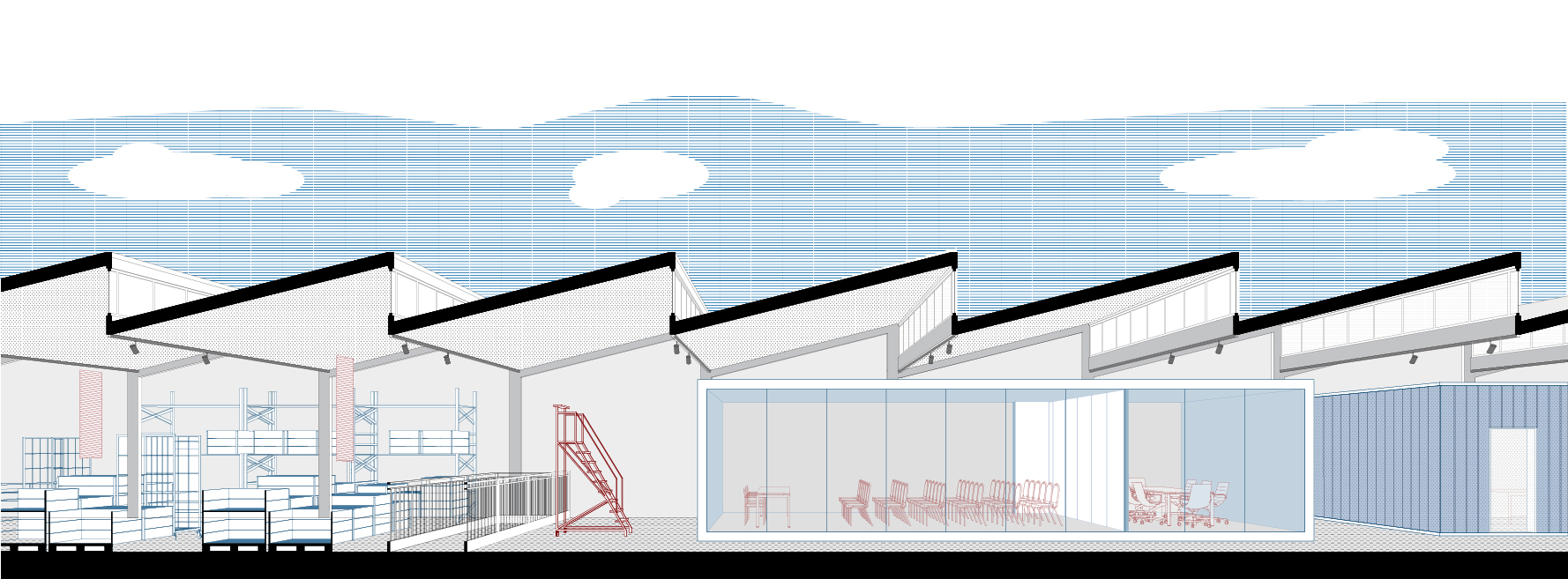 Targetti HUB, TH01, Florence, Allestimento, Interior Design, Deferrari Modesti, Targetti