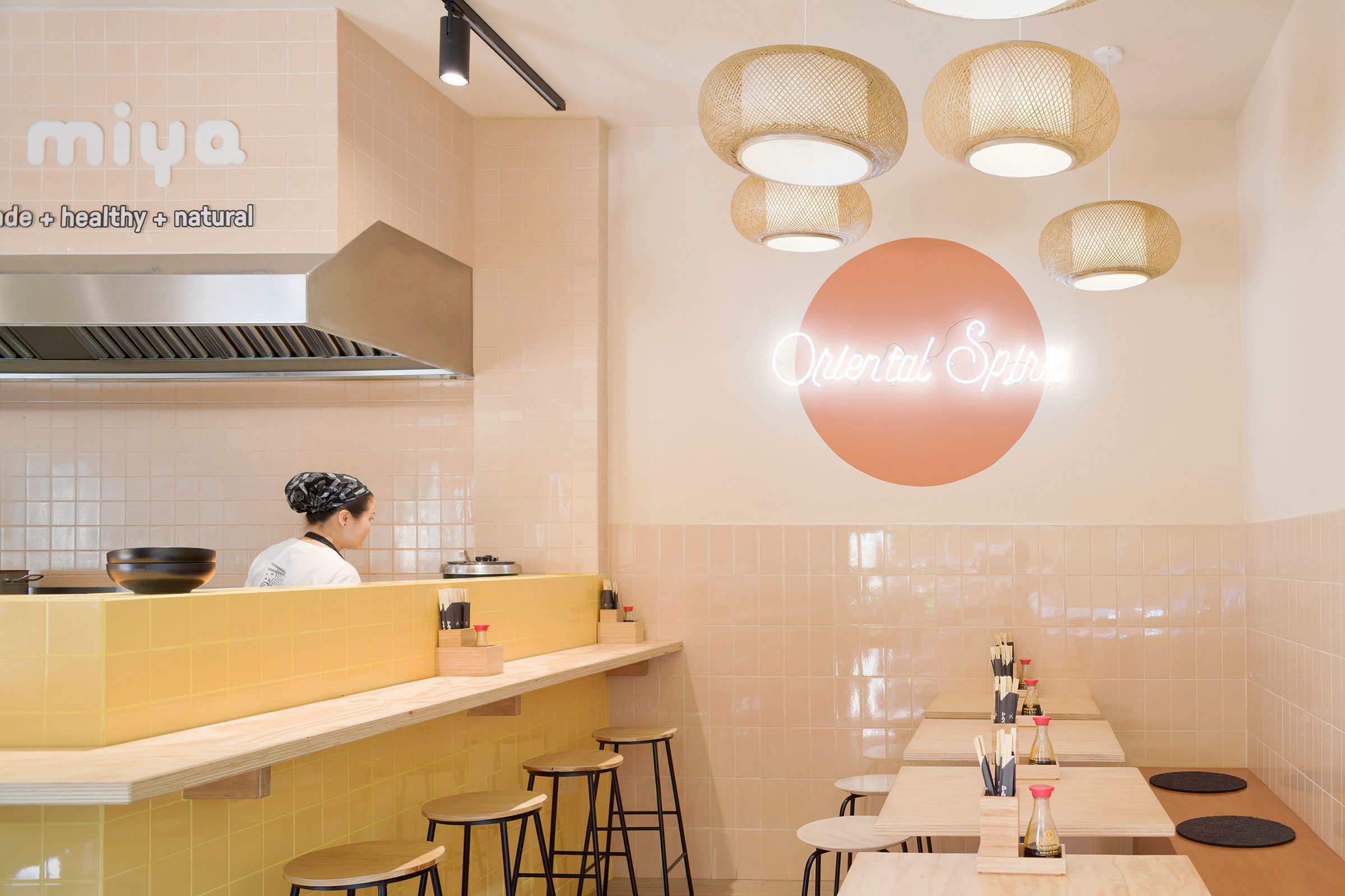 Miya, Oriental Restaurant, Fast Casual, Florence, Firenze, Interior Design, Deferrari Modesti