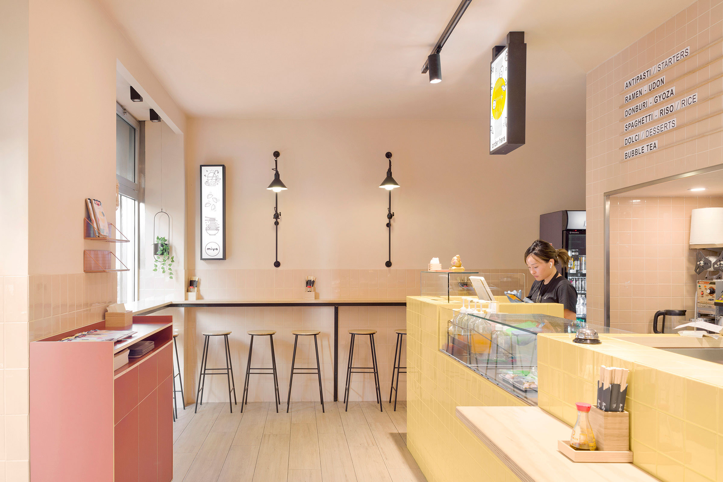 Miya, Oriental Restaurant, Fast Casual, Florence, Firenze, Interior Design, Deferrari Modesti