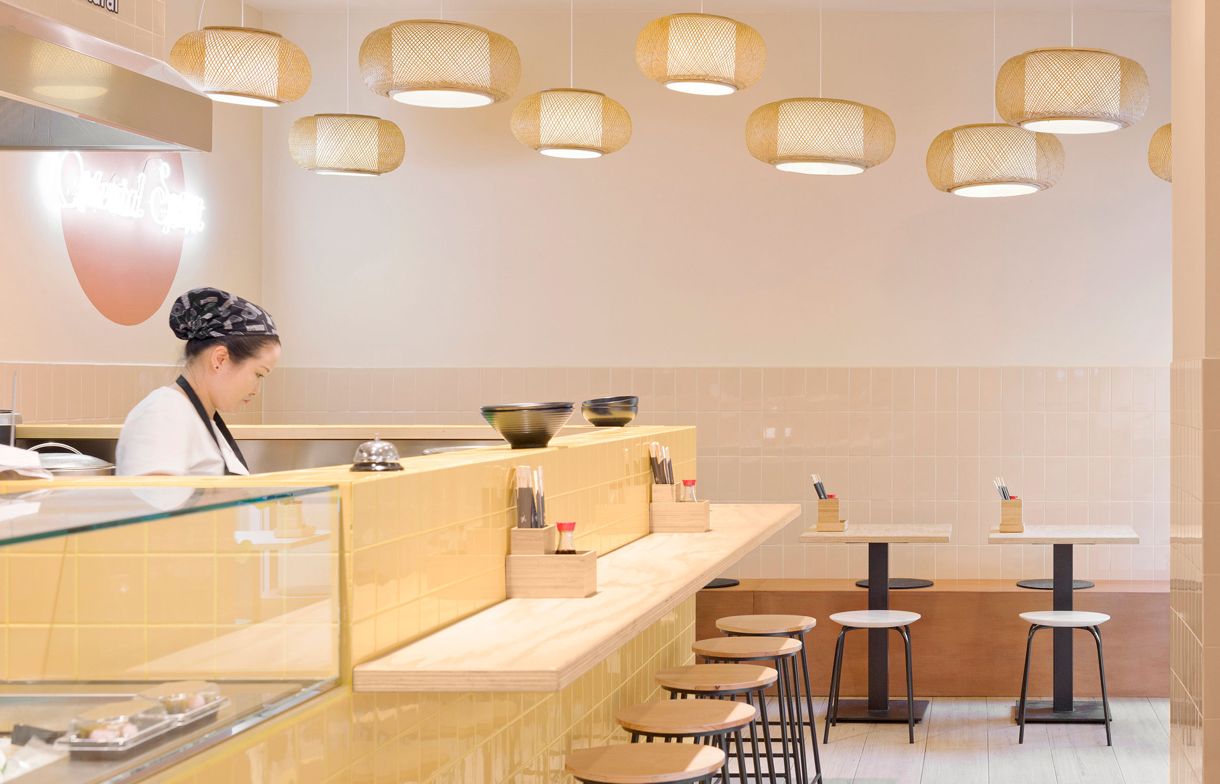 Miya, Oriental Restaurant, Fast Casual, Florence, Firenze, Interior Design, Deferrari Modesti