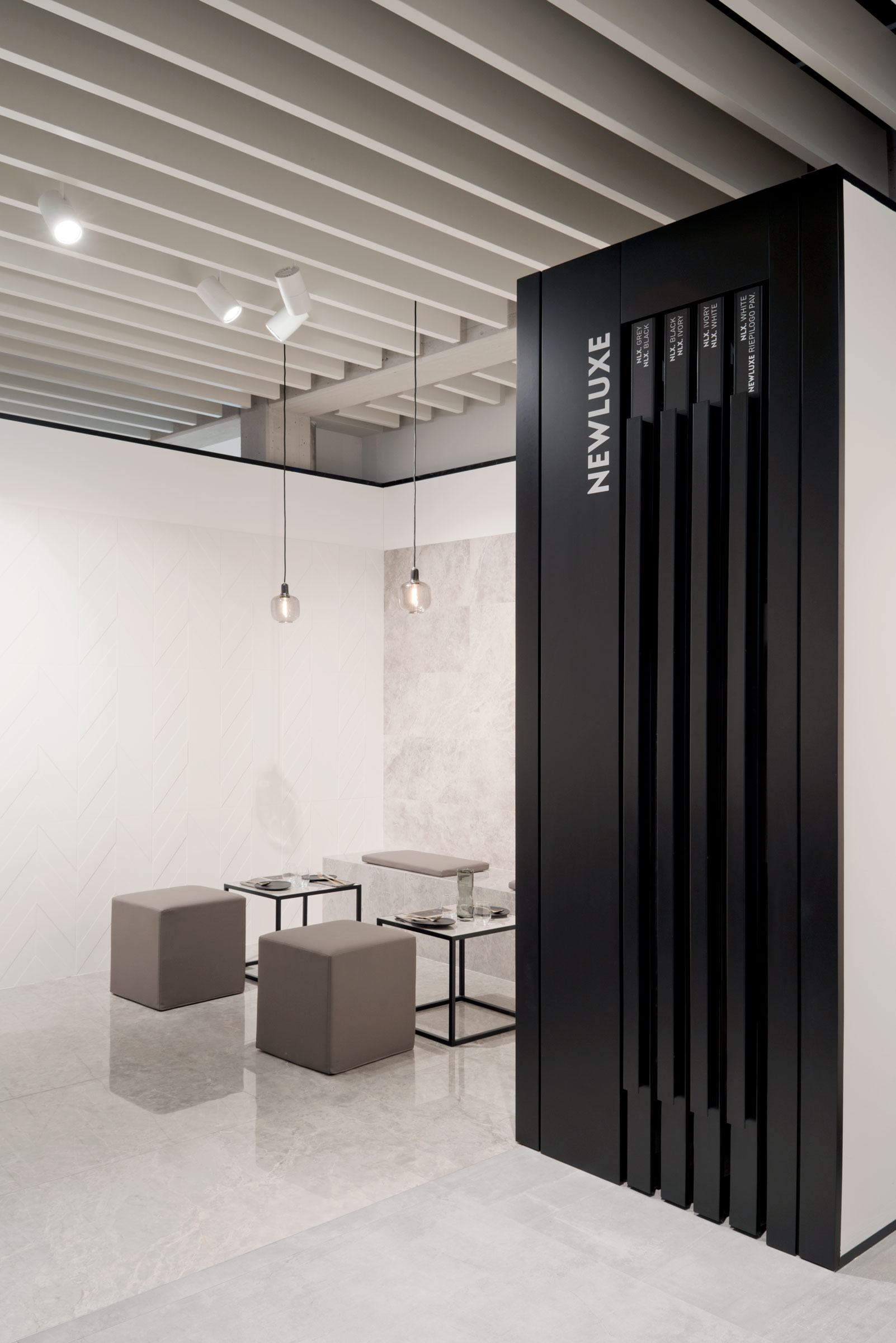 Marca Corona, showroom, sala mostra, interior design, sassuolo, firenze, deferrari modesti