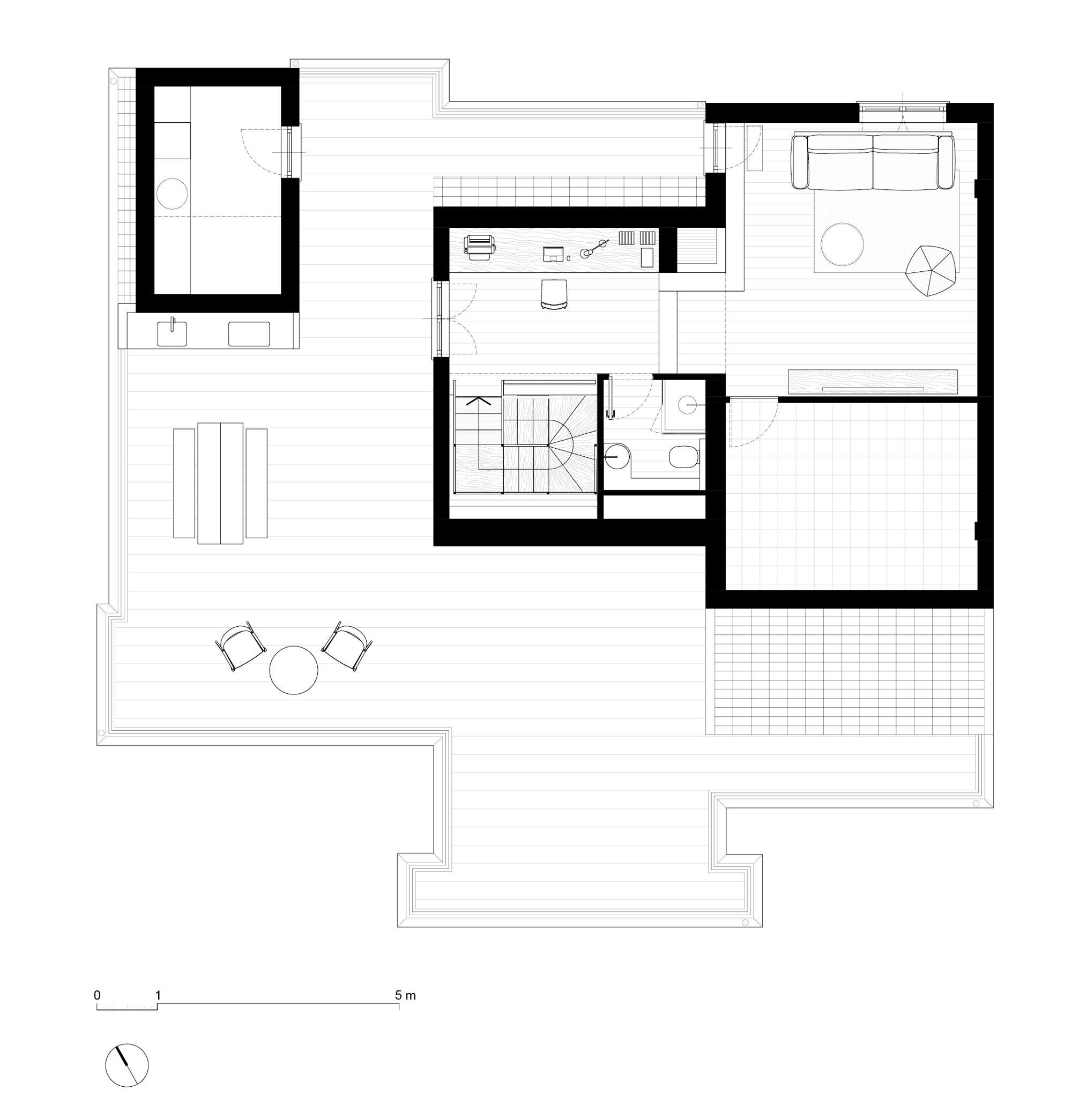 Casa LG, Casa per una giovane coppia, Prato, Deferrari Modesti, Interior Design