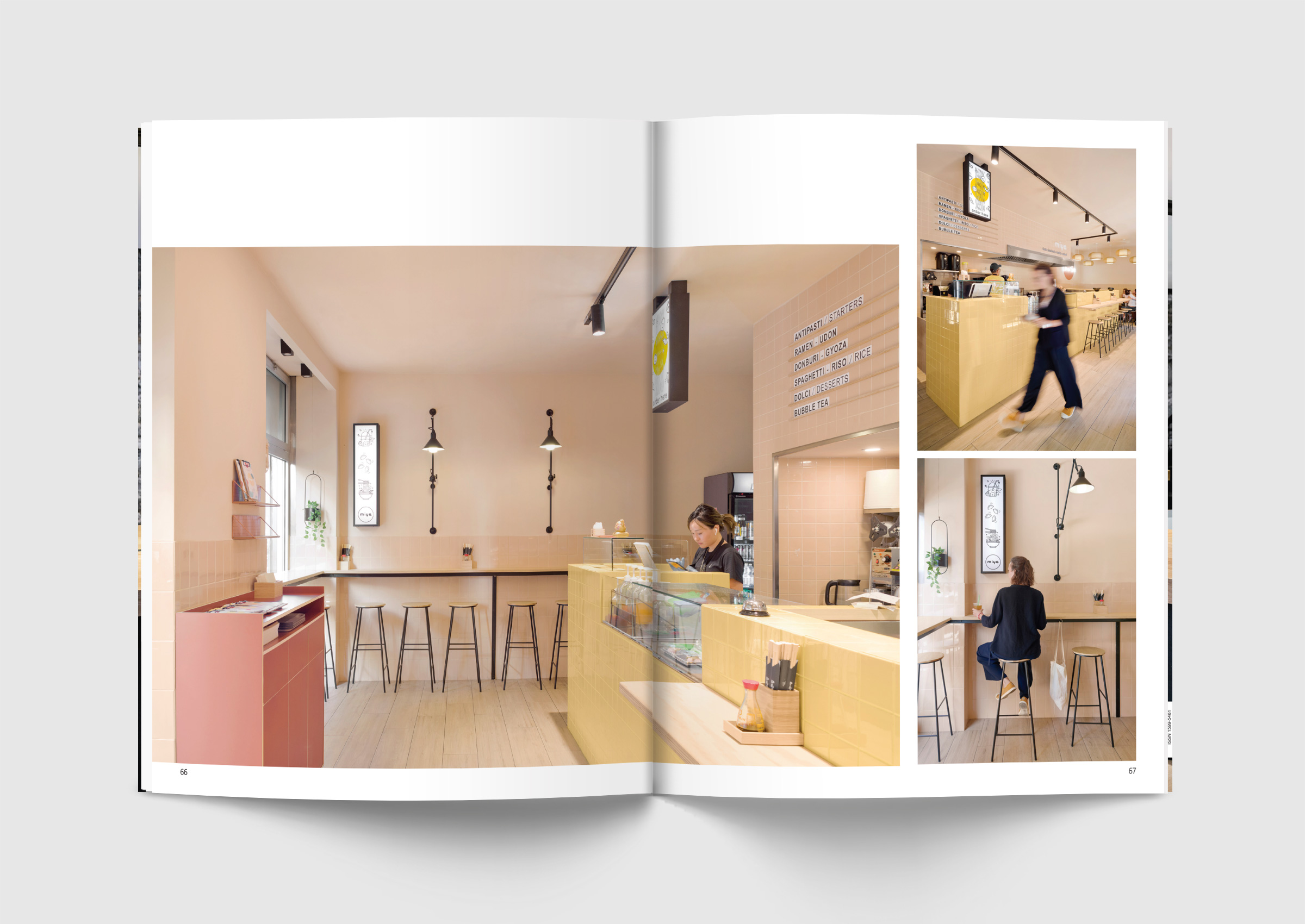 MARU MAGAZINE, Miya, Fast Casual Florence, Interior Design, Deferrari Modesti