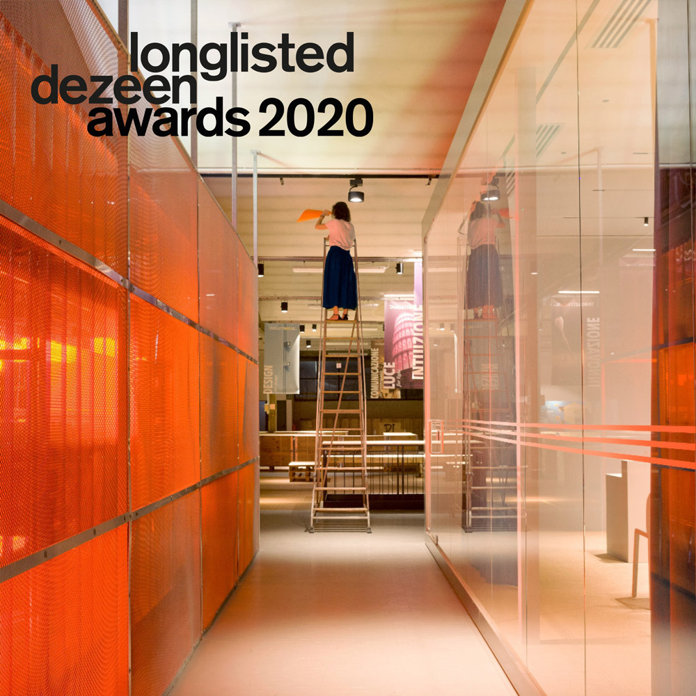 Dezeen Design Award 2020, Emerging Interior Designer of the Year, 2020, Deferrari+Modesti, Targetti Hub