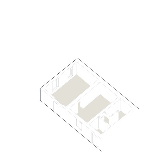 House LM, Brozzi, Firenze, Deferrari+Modesti, ristrutturazione, interior, gif