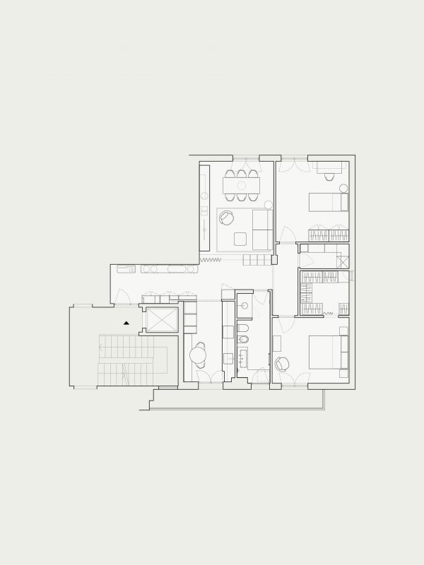Casa AD, Firenze, Interior Design, Deferrari Modesti