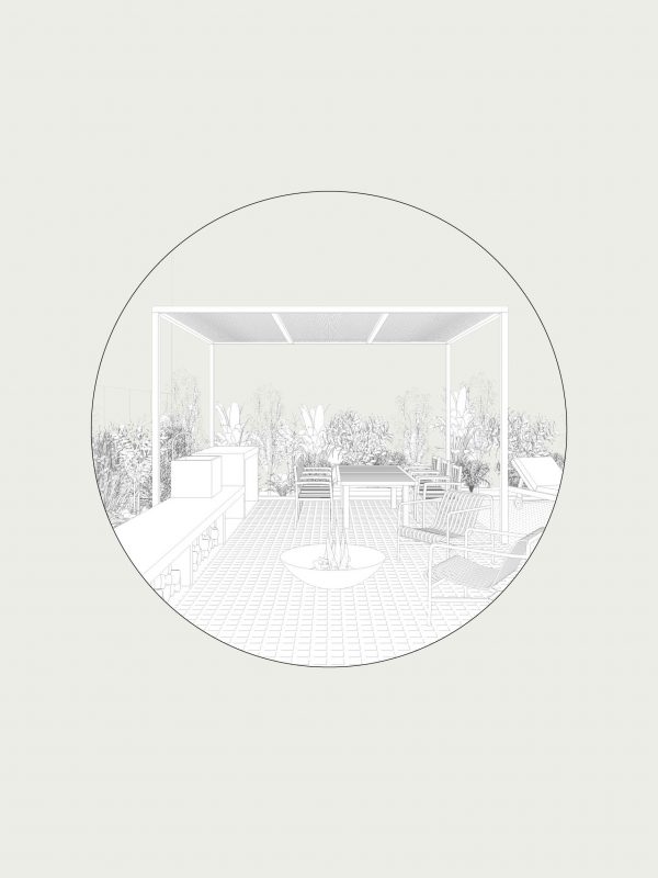 House LM, Garden, Florence, Interior Design, Deferrari Modesti