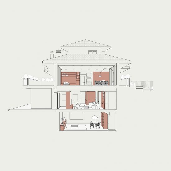 FC House, Prato, Interior Design, Deferrari Modesti