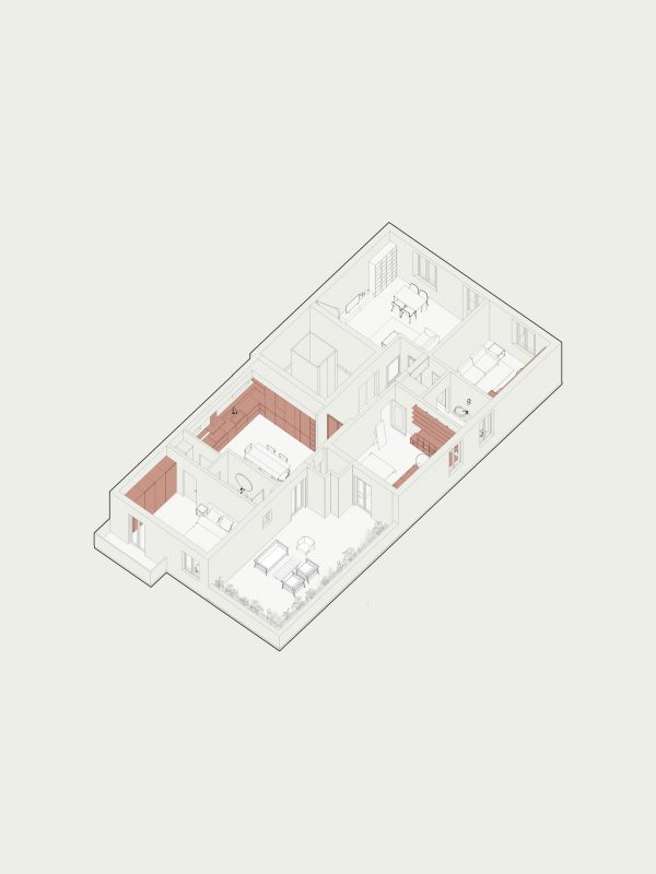HOUSE AM, Florence, Interior Design, Deferrari Modesti
