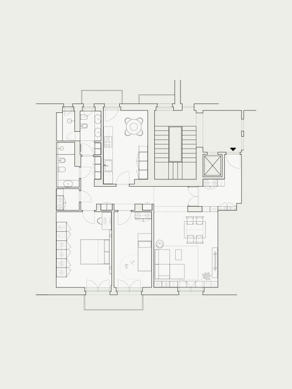 Casa US, Milano, Interior Design, Deferrari Modesti