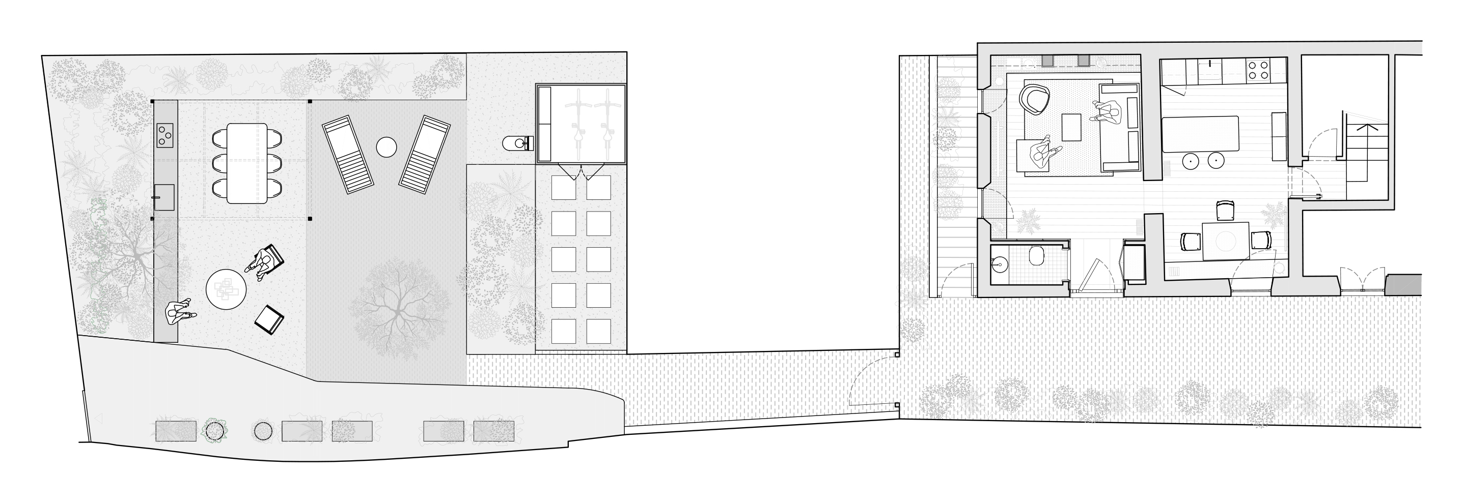 Casa LM Giardino, Planimetria, Firenze, Interior Design, Deferrari Modesti
