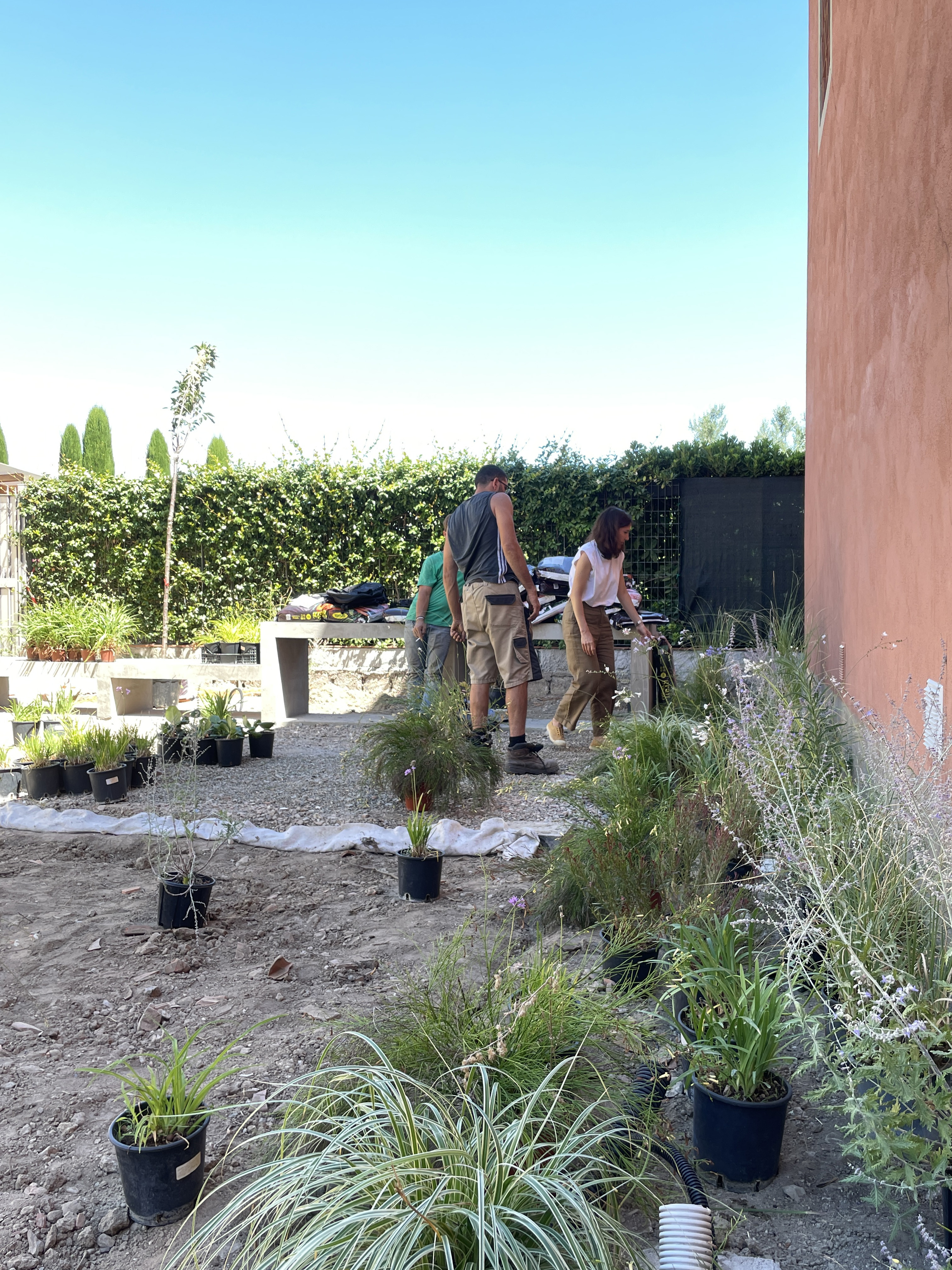 Casa LM, Giardino, Cantiere, Firenze, Interior Design, Deferrari Modesti