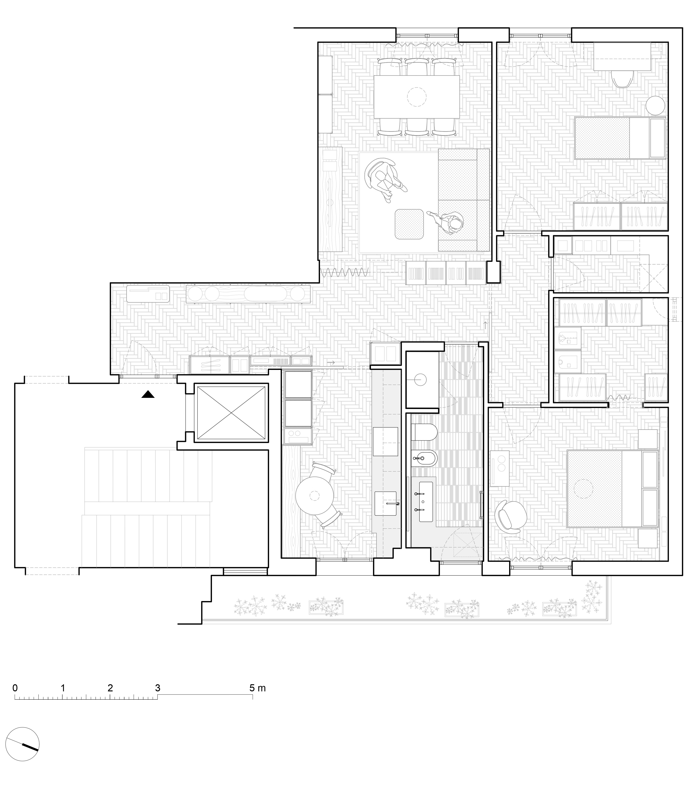 Casa AD, Planimetria, Firenze, Interior Design, Deferrari Modesti