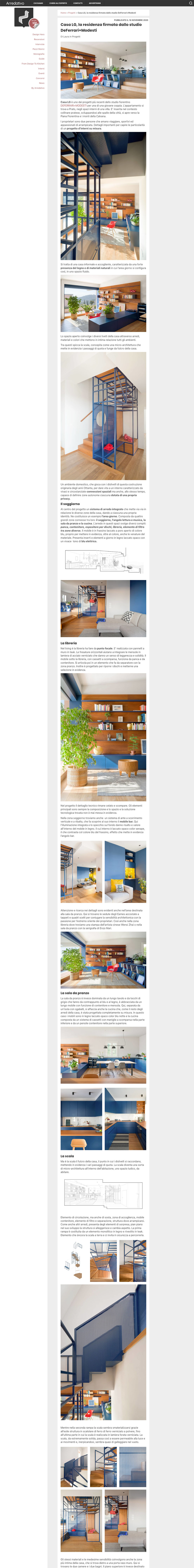 Arredativo, Casa LG, Prato, Interior Design, Deferrari Modesti