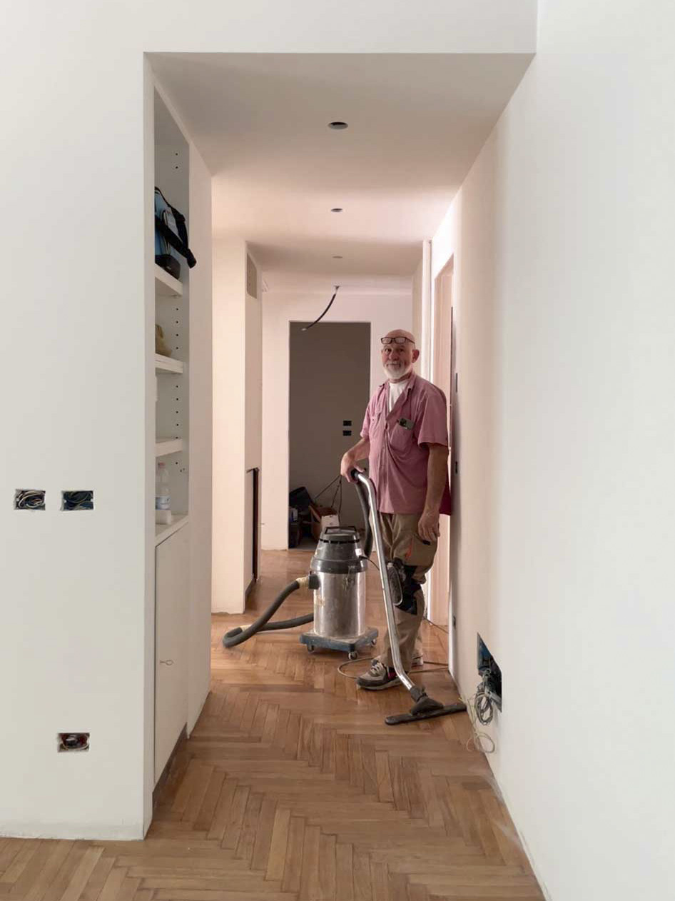 Casa US, Cantiere, Milano, Interior Design, Deferrari Modesti