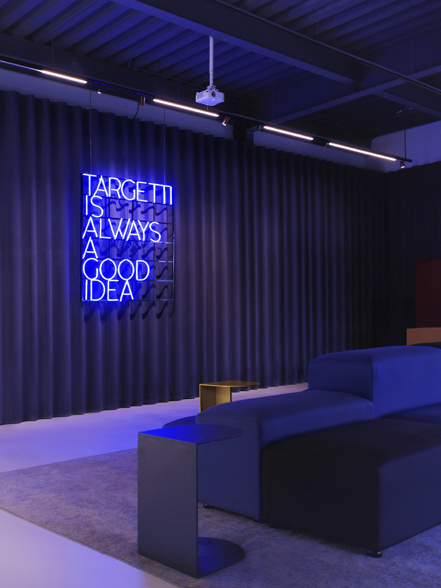 TH04 Targetti Hub, Vista interna, Changzhou, Interior Design, Deferrari Modesti