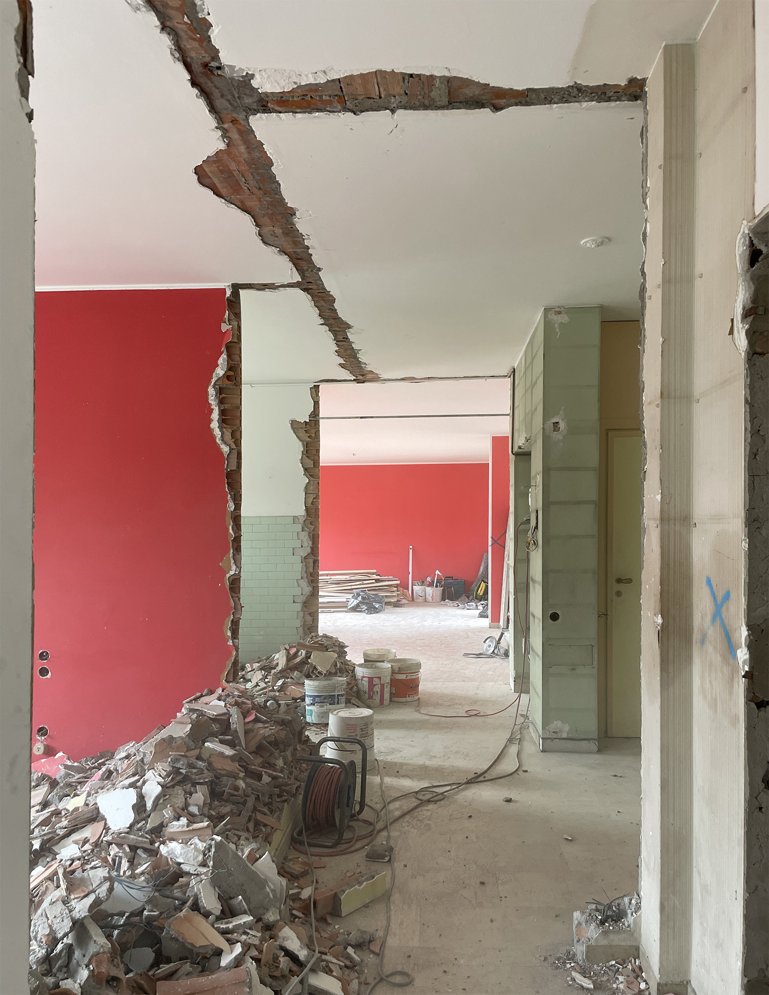Casa AL, Cantiere, Milano, Interior Design, Deferrari Modesti