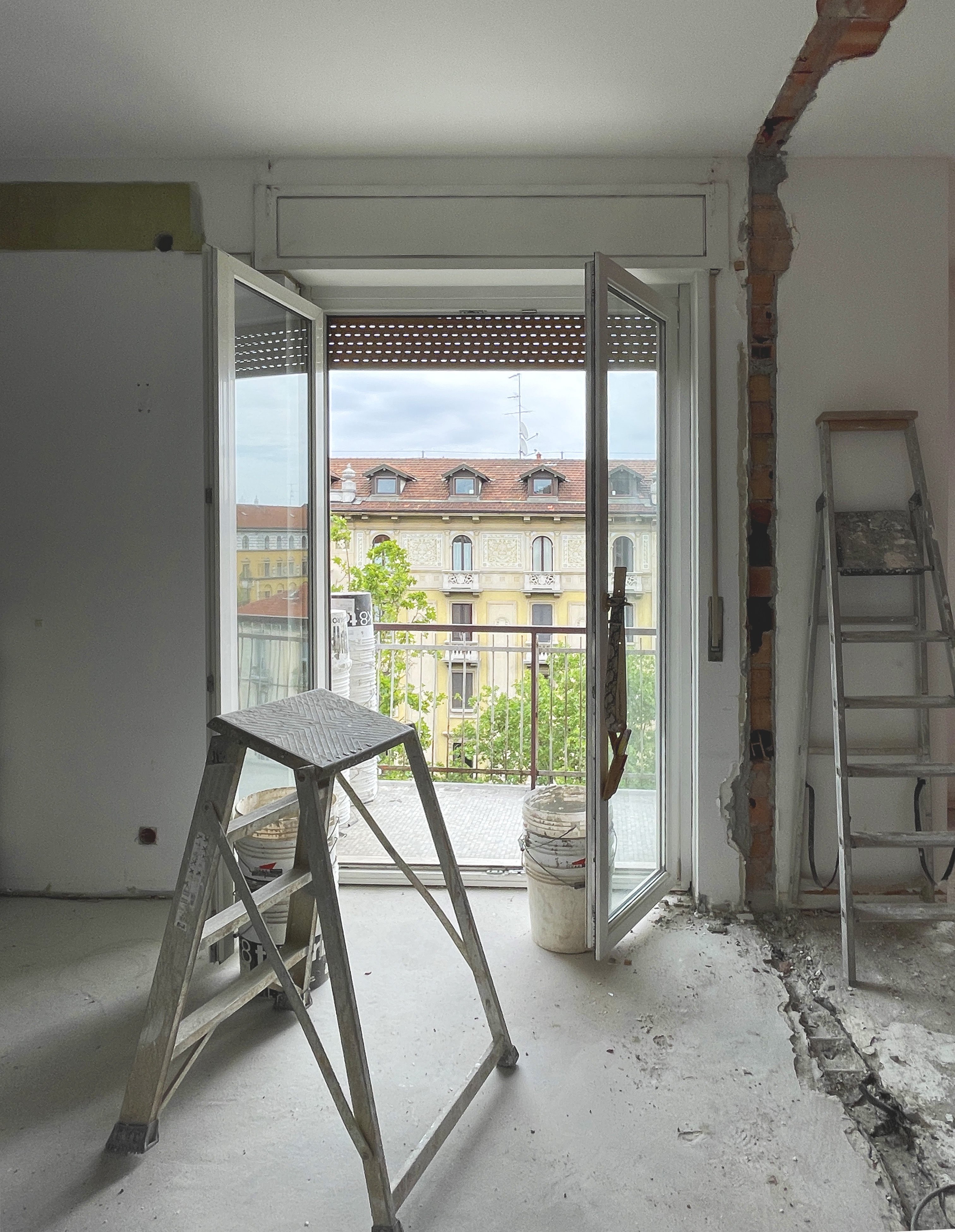 Casa AL, Cantiere, Milano, Interior Design, Deferrari Modesti